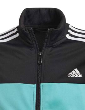 Chandal Adidas B Tiberio TS Negro/Azul niño