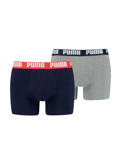 Calzoncillos Puma Basic Boxer 2P Mno/Gris Hombre