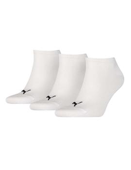 Calcetines Puma Sneaker Plain 3P Blanco