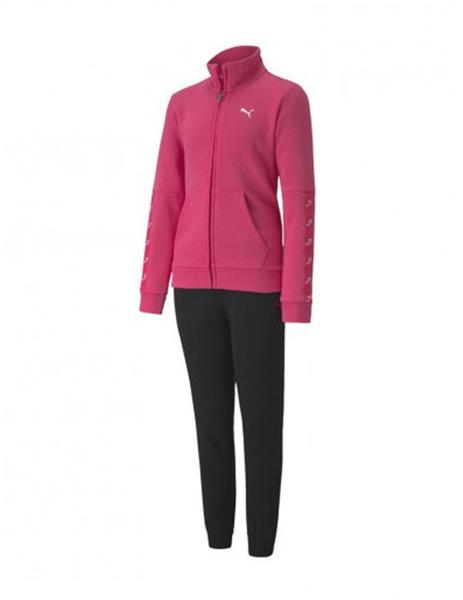 Comprar Chándal Puma Colourblock Mujer Rosa Salmon/Negro por 69,95 €