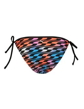 Braga de bikini Puma Black Multicolor Mujer