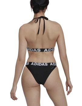 Bikini Adidas Neckholder Negro Mujer