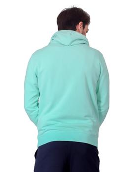 Sudadera Champion script Logo azul hombre