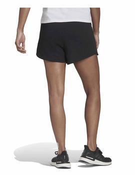 Short Adidas W FI 3S Negro/Blanco Mujer