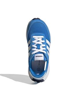 Zapatillas Adidas Run 70s K Azul/Blanco