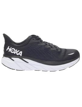 Zapatilla Hoka Clifton 8 Negro/Blanco Hombre