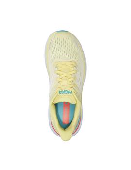 Zapatillas Hoka W Clifton 8 Amarillo Mujer