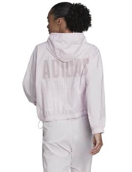 Chaqueta Adidas W BLUV Q2 WB Rosa Mujer