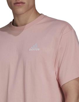 Camiseta Adidas M SL T Rosa Hombre