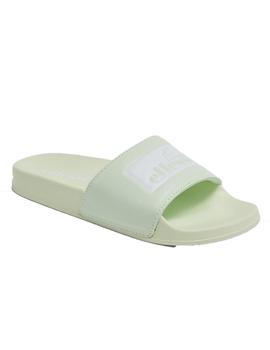 Chancla Ellesse Stemma Slide Verde Mujer