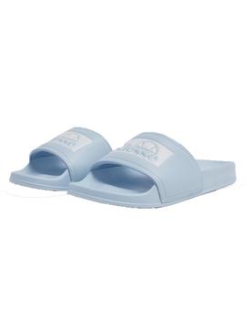 Chancla Ellesse Stemma Slide Azul Mujer