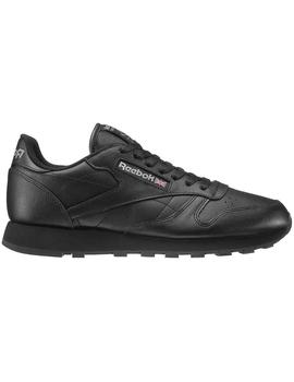 Fácil de comprender Depresión completamente Zapatillas Reebok Classic Leather Negra Jr