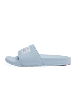 Chancla Ellesse Stemma Slide Azul Mujer