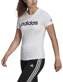 Camiseta Adidas W Lin T Blanco Mujer