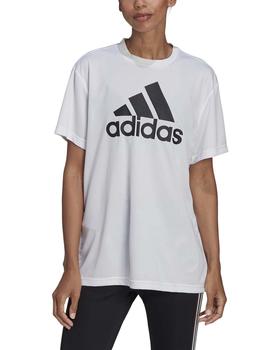 Camiseta Adidas W BL Boyf T Blanco Mujer