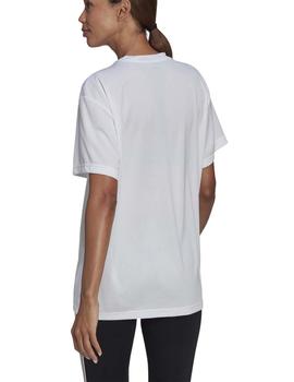 Camiseta Adidas W BL Boyf T Blanco Mujer
