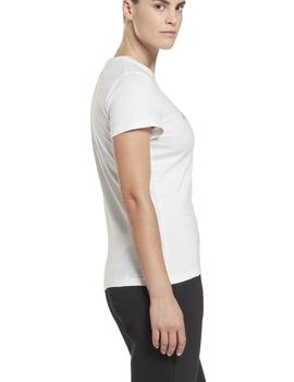 Camiseta Reebok Vector Graphic Blanco Mujer