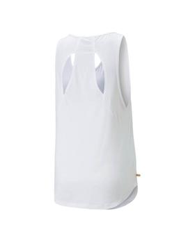 Camiseta Puma Run Cloudspun Tank Blanco Mujer