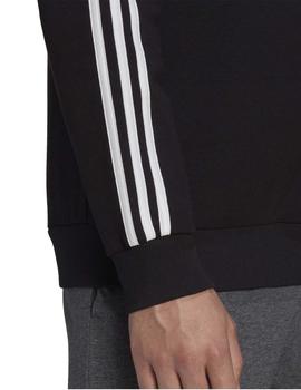 Sudadera Adidas M 3S FL SWT Negro/Blanco Hombre