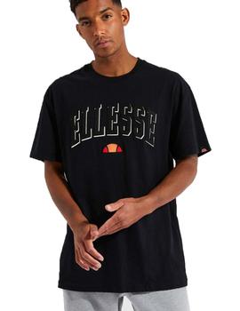 Camiseta Ellesse Columbia Negro Hombre