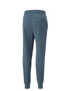 Pantalon Puma ESS Logo Pants FL Gris Hombre