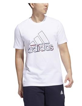 Camiseta Adidas M DYN G T Blanco Hombre