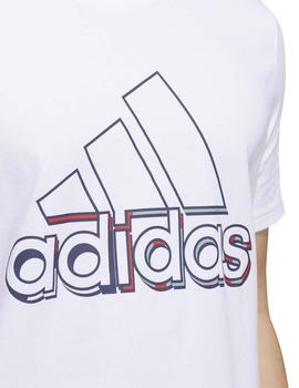 Camiseta Adidas M DYN G T Blanco Hombre