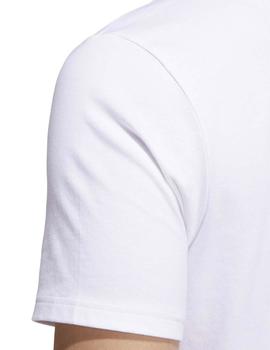 Camiseta Adidas M CLR Linear T Blanco Hombre