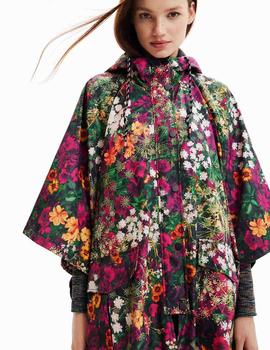 Poncho Desigual Ivy Colima Multicolor