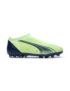 Botas Futbol Puma Ultra Match LL MG Ver/Mar Junior