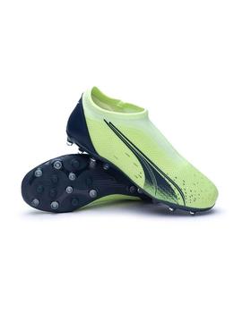 Botas Futbol Puma Ultra Match LL MG Ver/Mar Junior