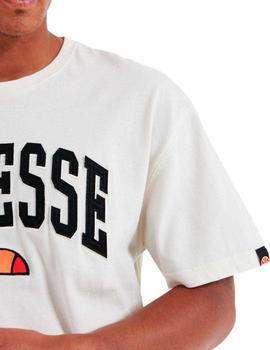 Camiseta Ellesse Columbia Blanco Apagado Hombre