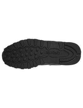 Zapatillas Reebok Classic Leather Negra Jr