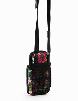 Portamóvil Desigual Ivy Dafne Flores Multicol Mujer