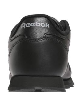 Zapatillas Reebok Classic Leather Negra Jr