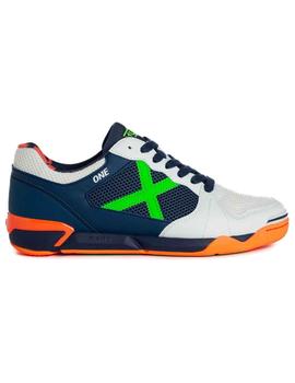 Zapatillas Munich One 49 Mno/Bco/Verde Hombre