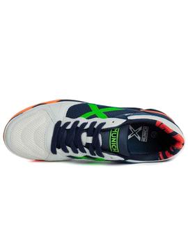 Zapatillas Munich One 49 Mno/Bco/Verde Hombre