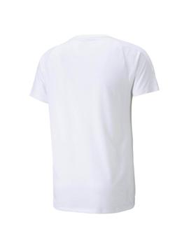 Camiseta Puma Evostripe Blanco Hombre