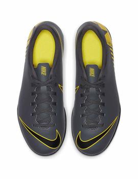 Zapatillas FS JR Vapor 12 Club IC Gris/Amarillo