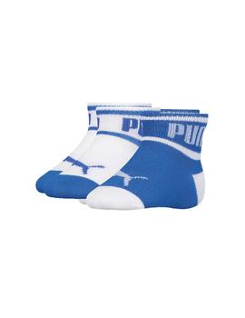 Calcetines Puma Baby Wording Azul/Blanco Niño