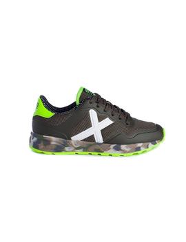 Zapatillas Munich Fuel Kid 28 Verde Niño