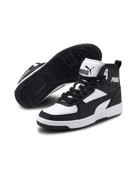 Rebound Joy Jr Mid Blanco/Negro