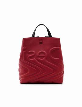 Mochila Desigual Psico Logo Sumy Mini Rojo Mujer
