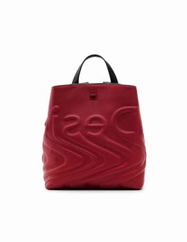 Mochila Desigual Psico Logo Sumy Mini Rojo Mujer