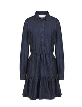 Vestido Naf Naf Glighty ML Denim Oscuro Mujer