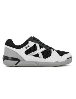 Zapatillas Munich One Indoor 44 Blanco/Neg Hombre