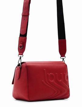 Bolso Desigual Psico Logo Phuket Str Rojo Mujer