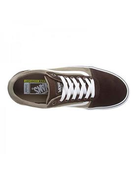 Zapatillas Vans Ward Deluxe Marron/Beige Hombre