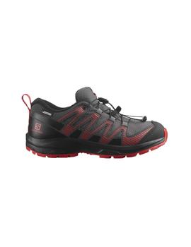 Zapatillas Salomon XA PRO V8 CSWP J Gris/Rojo