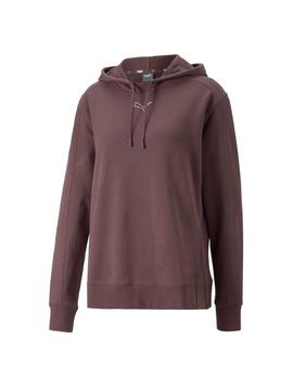 Sudadera Puma HER Ciruela Mujer